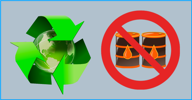 Regenerative Herstellung ohne Mineralöl