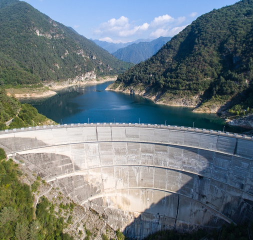Wasserspeicher Stausee